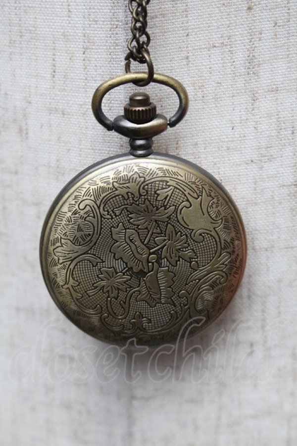 画像3: LOLITA / 懐中時計ネックレス  アンティークゴールド S-26-01-16-038-LO-ZA-HR-ZS (3)