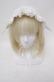 画像2: BABY,THE STARS SHINE BRIGHT / Creamy Ribbonヘッドドレス  白 S-26-01-17-004-BA-AC-AS-ZS (2)