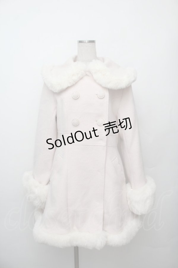 画像1: LIZ LISA / ファーカラーコート  ピンク S-26-01-17-035-LO-CO-AS-ZTC014 (1)