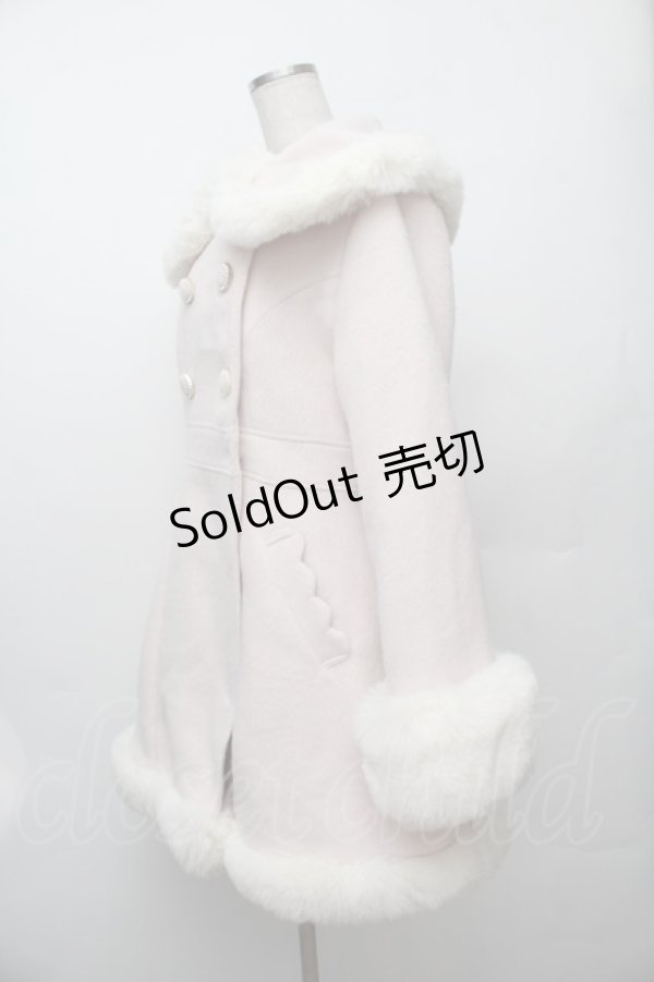 画像3: LIZ LISA / ファーカラーコート  ピンク S-26-01-17-035-LO-CO-AS-ZTC014 (3)