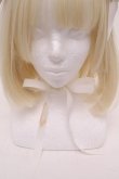 画像4: BABY,THE STARS SHINE BRIGHT / Creamy Ribbonヘッドドレス  白 S-26-01-17-004-BA-AC-AS-ZS (4)