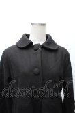 画像4: m petit by misako / AM*リボンコート  黒 S-26-01-17-036-LO-JA-HR-ZS (4)
