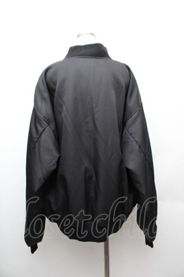 画像2: Jamie エーエヌケー / ビッグシルエット MA-1 中綿ブルゾン  黒 S-26-01-17-038-LO-JA-HR-ZS (2)