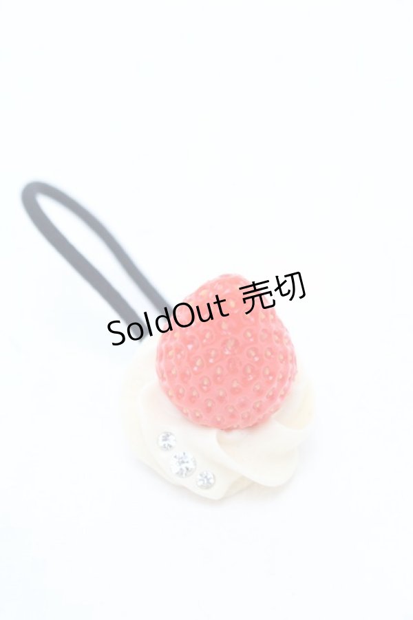 画像1: Q-pot. / Fresh Straeberryヘアゴム   S-26-01-17-006-QP-AC-AS-ZS (1)