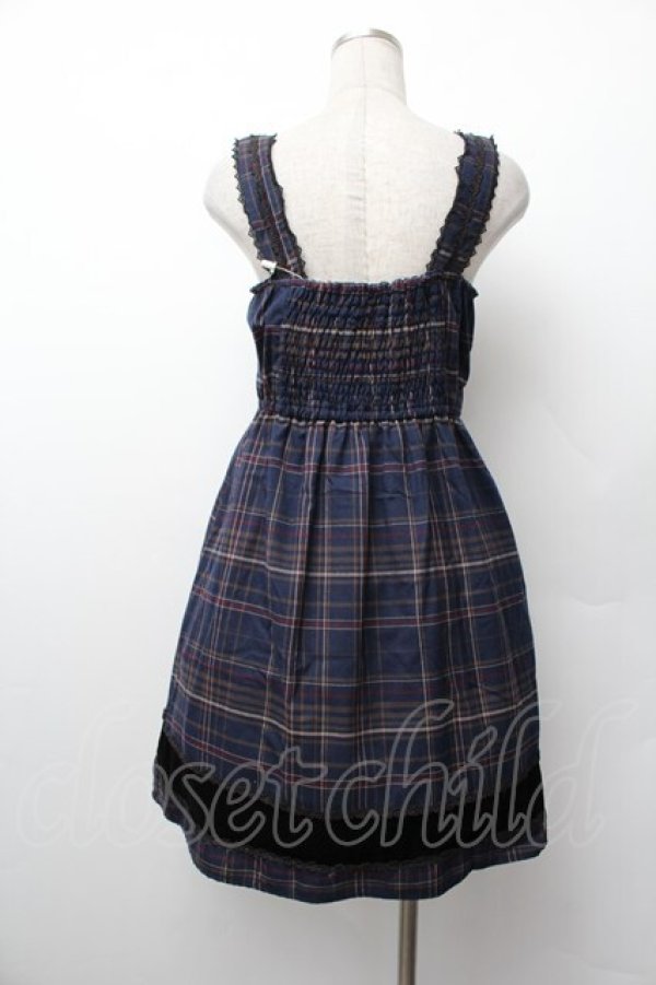 画像3: axes femme / ワンピース  紺 S-26-01-17-050-AX-TO-AS-ZS (3)