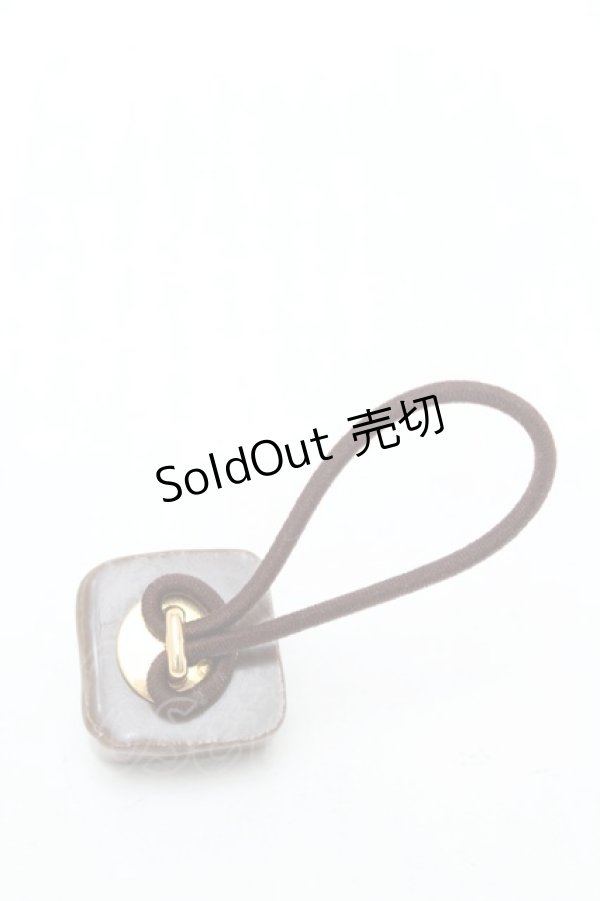 画像2: Q-pot. / プチチョコレートコーヒービーンズヘアゴム  ブラウン S-26-01-17-011-QP-ZA-AS-ZS (2)