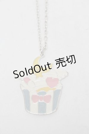 画像: LISTEN FLAVOR / マジカルムーンカップケーキネックレス  シルバー S-26-01-17-013-PU-AC-AS-ZS