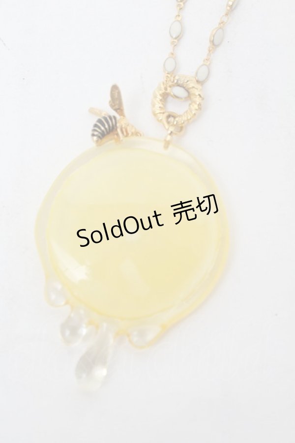 画像2: Q-pot. / ハチトミツトレモンネックレス   S-26-01-17-002-QP-AC-AS-ZS (2)