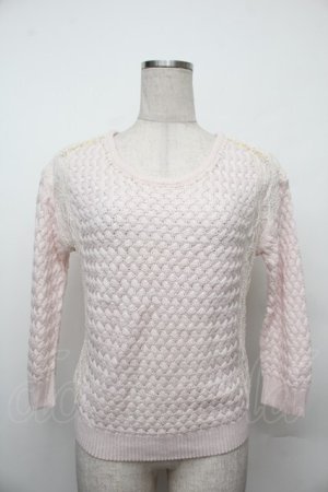 画像: LODISPOTTO / パールニット  ピンク S-26-01-17-017-LO-TO-AS-ZS