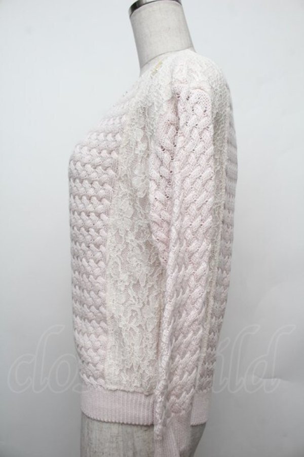 画像3: LODISPOTTO / パールニット  ピンク S-26-01-17-017-LO-TO-AS-ZS (3)