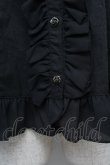 画像5: ATELIER PIERROT / スタンドカラー姫袖ブラウス  黒 S-26-01-17-018-EL-BL-AS-ZS (5)