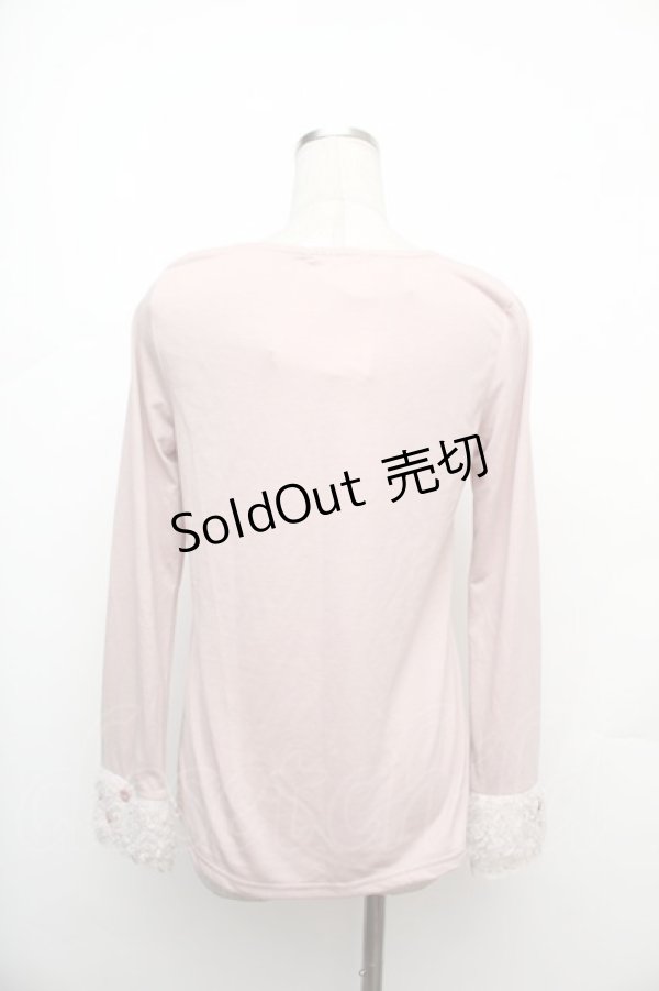 画像2: axes femme / インナーカットソー  ピンク S-26-01-17-020-AX-TO-HR-ZS (2)