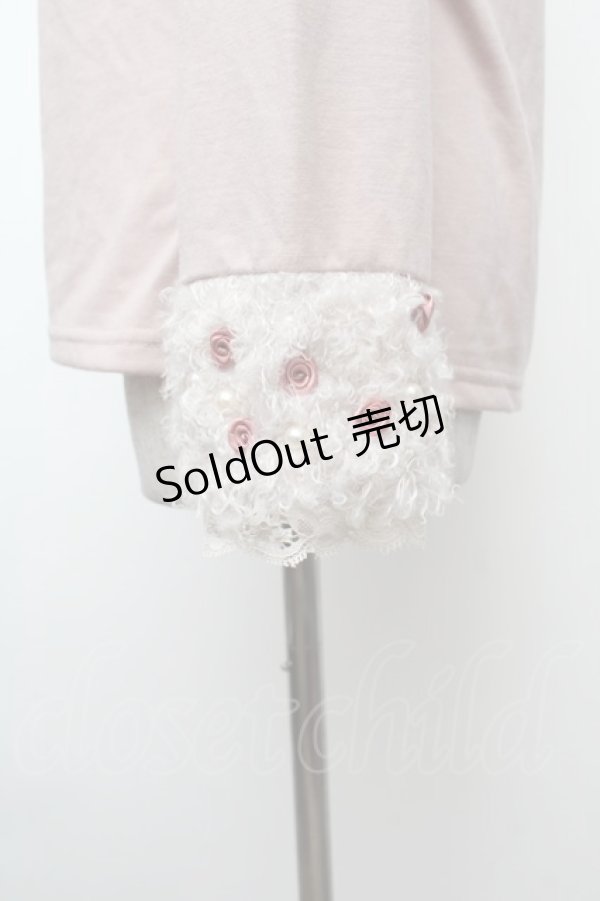 画像3: axes femme / インナーカットソー  ピンク S-26-01-17-020-AX-TO-HR-ZS (3)