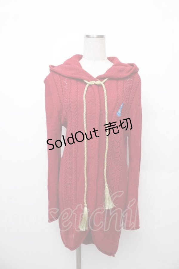 画像1: Secret Honey / 弟子パーカー  赤 S-26-01-17-030-CA-TO-HR-ZS (1)