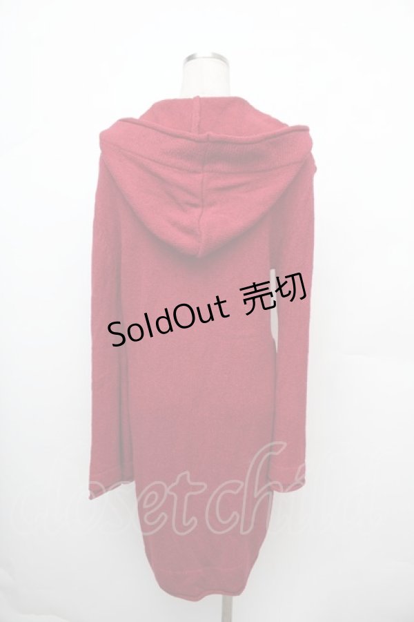 画像2: Secret Honey / 弟子パーカー  赤 S-26-01-17-030-CA-TO-HR-ZS (2)