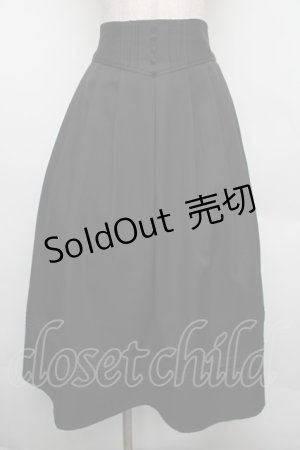 画像: axes femme / クラシカルスカート L 黒 S-26-01-18-047-AX-SK-TE-ZS