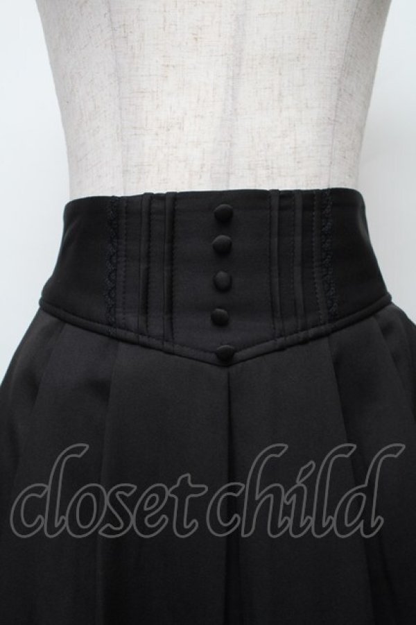 画像2: axes femme / クラシカルスカート L 黒 S-26-01-18-047-AX-SK-TE-ZS (2)