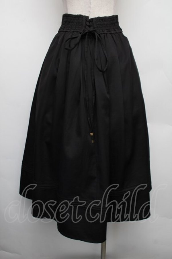 画像3: axes femme / クラシカルスカート L 黒 S-26-01-18-047-AX-SK-TE-ZS (3)