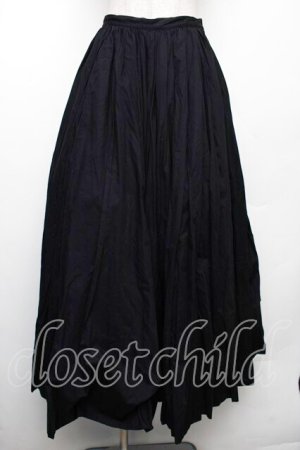 画像: ATELIER BOZ / マリアンデールロングスカート  黒 S-26-01-18-052-EL-CO-HR-ZS