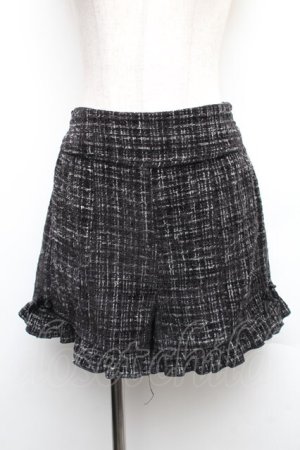 画像: LIZ LISA / ツイードセットアップのパンツ  黒 S-26-01-18-053-LO-OP-HR-ZS