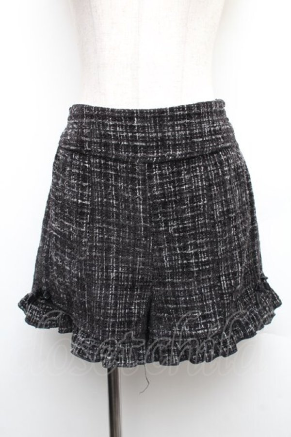 画像1: LIZ LISA / ツイードセットアップのパンツ  黒 S-26-01-18-053-LO-OP-HR-ZS (1)