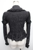 画像2: Angelic Pretty / デコレーションフリルブラウス  黒 S-26-01-18-057-AP-BL-AS-ZS (2)
