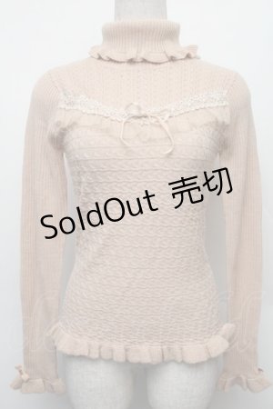 画像: LIZ LISA / /ハイネックニットトップス  オフ S-26-01-18-013-LO-TO-AS-ZS