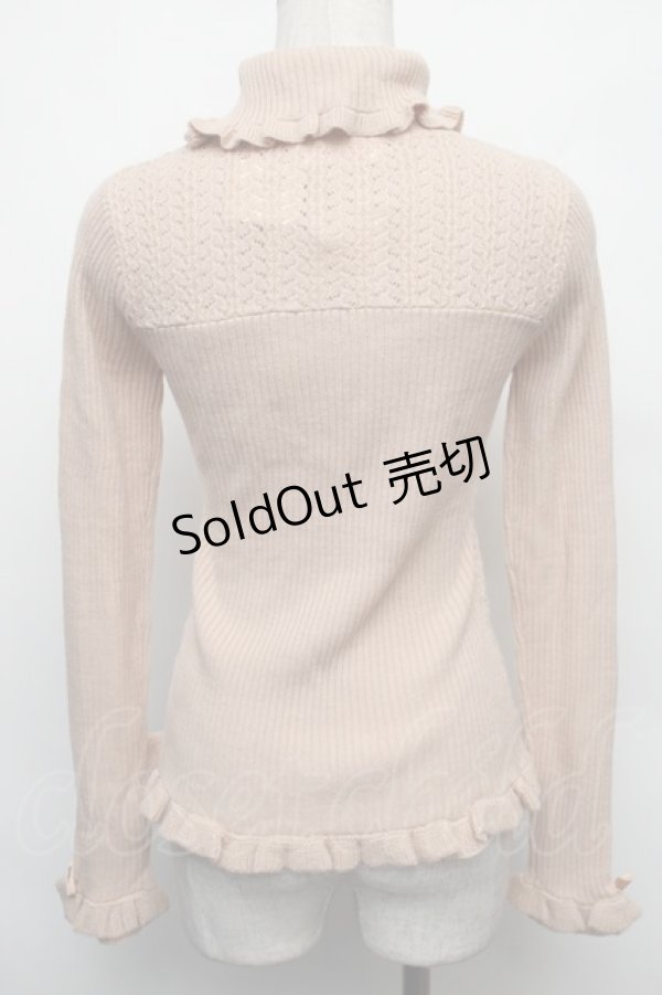 画像2: LIZ LISA / /ハイネックニットトップス  オフ S-26-01-18-013-LO-TO-AS-ZS (2)