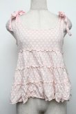 画像1: Emily Temple cute / ドットキャミソール  ピンク S-26-01-18-002-ET-TO-AS-ZS (1)