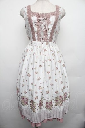 画像: axes femme / ロマンティックプリントワンピース  オフ S-26-01-18-028-0-OP-AS-ZS