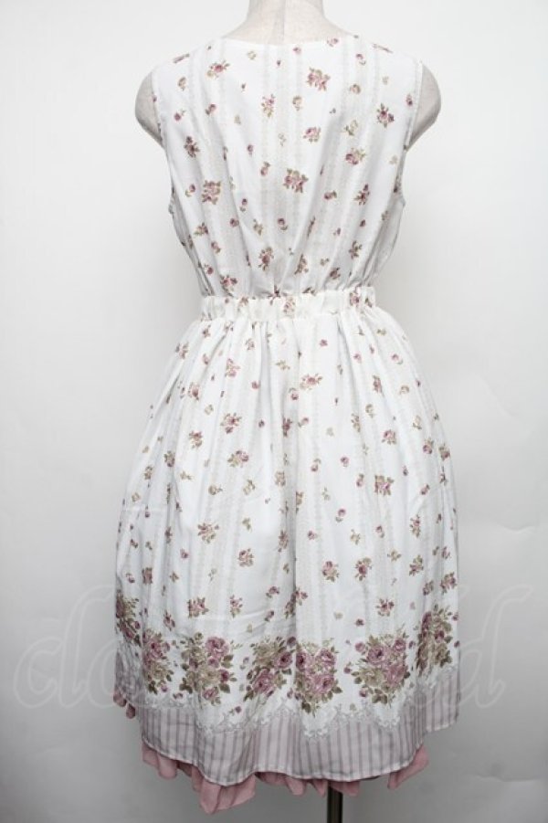 画像2: axes femme / ロマンティックプリントワンピース  オフ S-26-01-18-028-0-OP-AS-ZS (2)