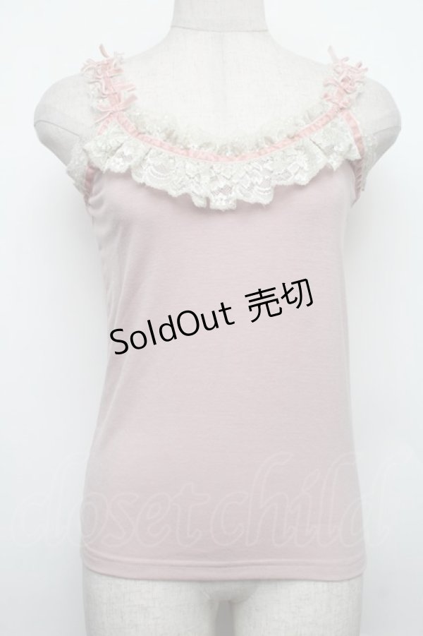 画像1: LIZ LISA / /キャミソール  ピンク S-26-01-18-003-LO-TO-AS-ZS (1)