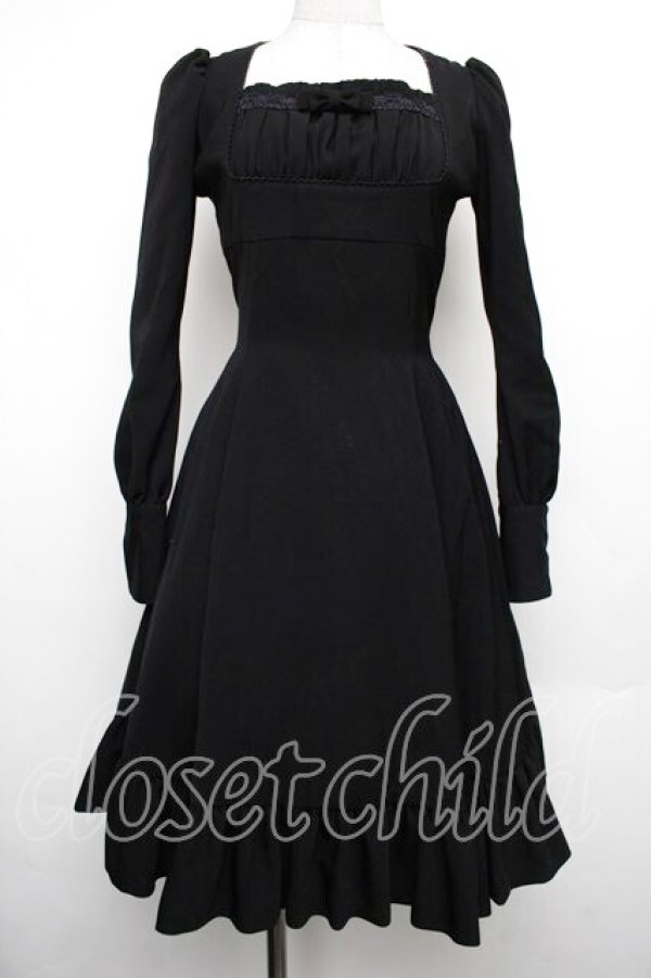 画像1: Mary Magdalene / ミネルヴァワンピース  黒 S-26-01-18-033-CL-OP-HR-ZS (1)