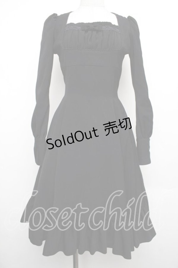 画像1: Mary Magdalene / ミネルヴァワンピース  黒 S-26-01-18-033-CL-OP-HR-ZS (1)