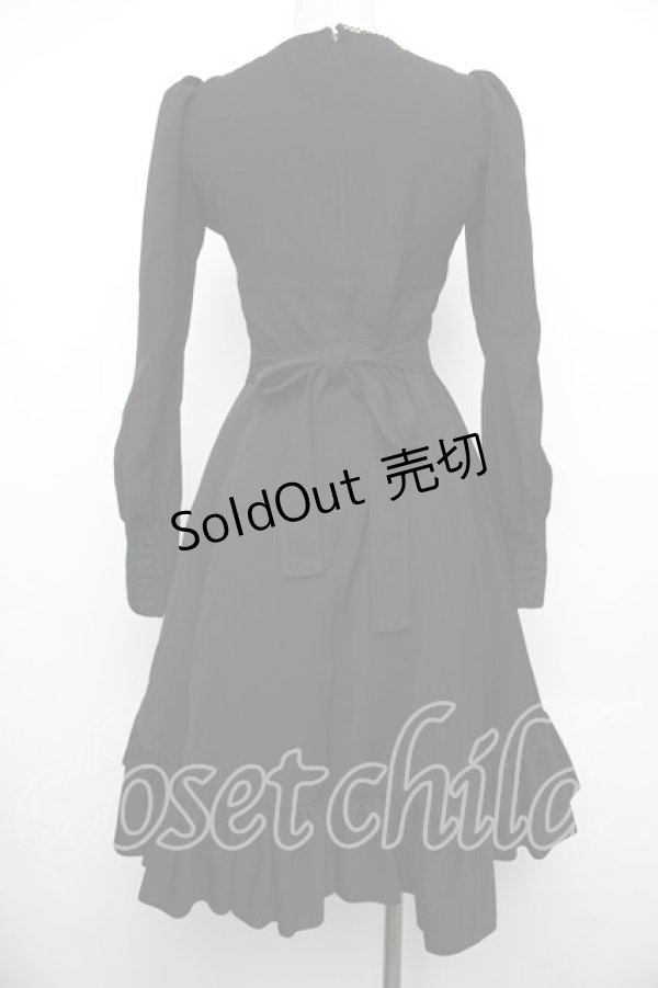 画像2: Mary Magdalene / ミネルヴァワンピース  黒 S-26-01-18-033-CL-OP-HR-ZS (2)