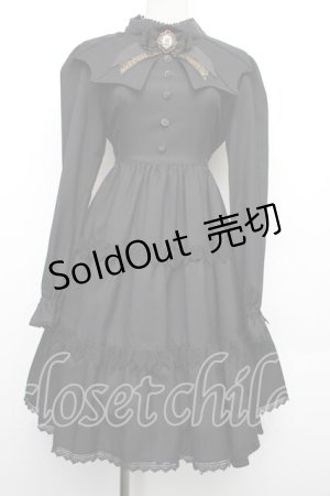 画像: ALICE and the PIRATES / Vampire Dollワンピース  黒 S-26-01-18-035-PA-OP-AS-ZS