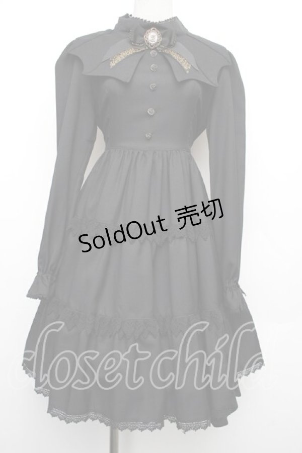 画像1: ALICE and the PIRATES / Vampire Dollワンピース  黒 S-26-01-18-035-PA-OP-AS-ZS (1)