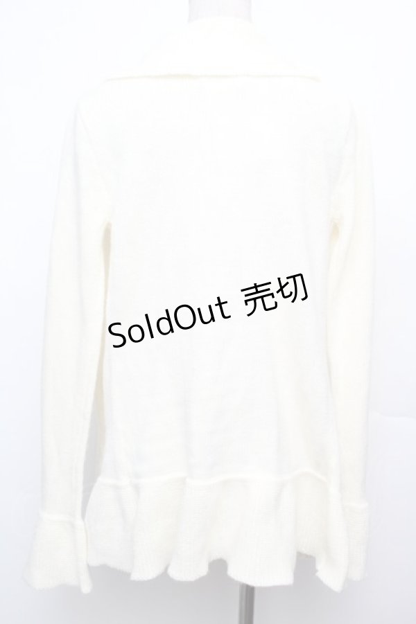 画像2: LIZ LISA / フリルニットカーディガン  オフ S-26-01-21-005-LO-TO-AS-ZS (2)