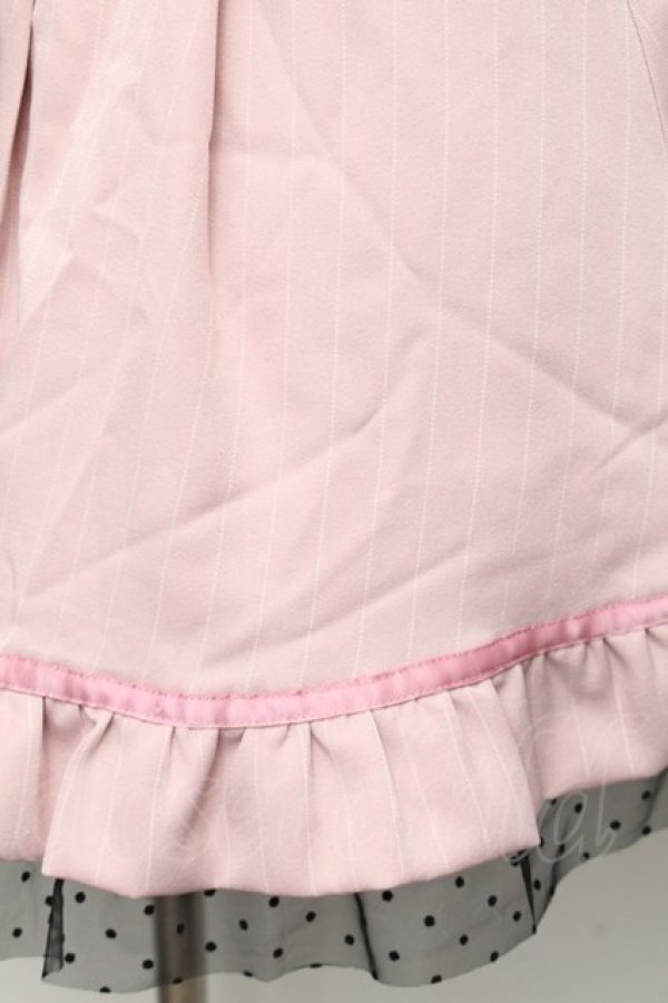 画像4: MA*RS / サス付き裾チュールスカート  ピンク S-26-01-21-046-0-SK-HR-ZS (4)