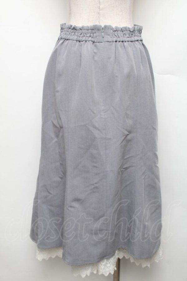 画像2: axes femme POETIQUE / スリットデザインタイトスカート  グレー S-26-01-21-050-AX-SK-AS-ZS (2)