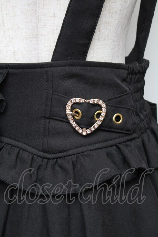 画像3: LIZ LISA / シアーチェックカシュクールスカート  黒 S-26-01-21-056-LO-SK-AS-ZS (3)