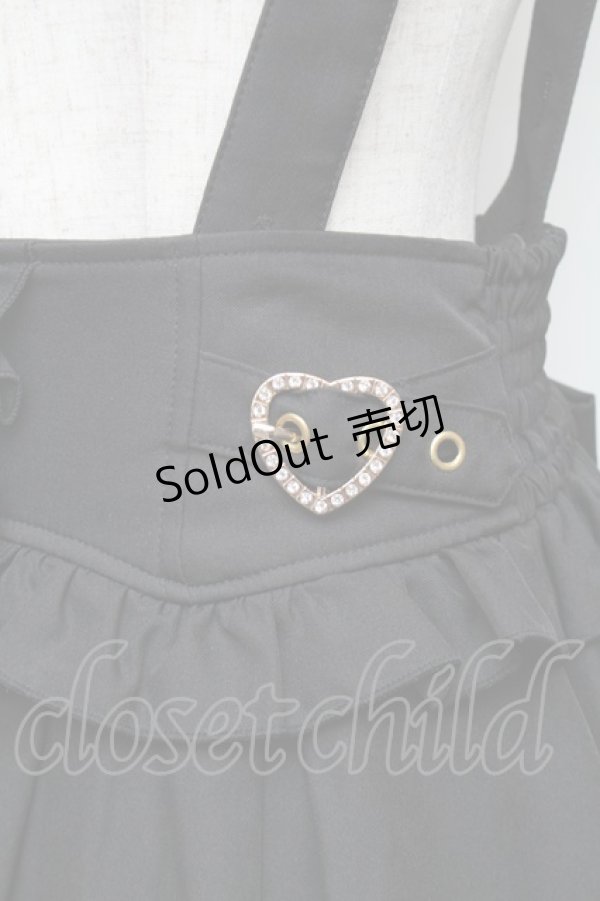 画像3: LIZ LISA / シアーチェックカシュクールスカート  黒 S-26-01-21-056-LO-SK-AS-ZS (3)