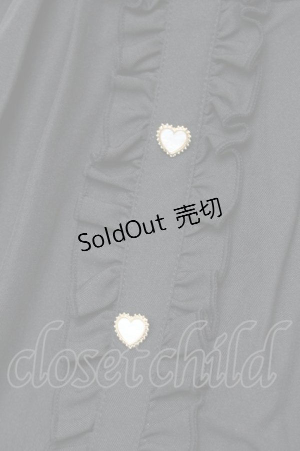 画像4: LIZ LISA / シアーチェックカシュクールスカート  黒 S-26-01-21-056-LO-SK-AS-ZS (4)