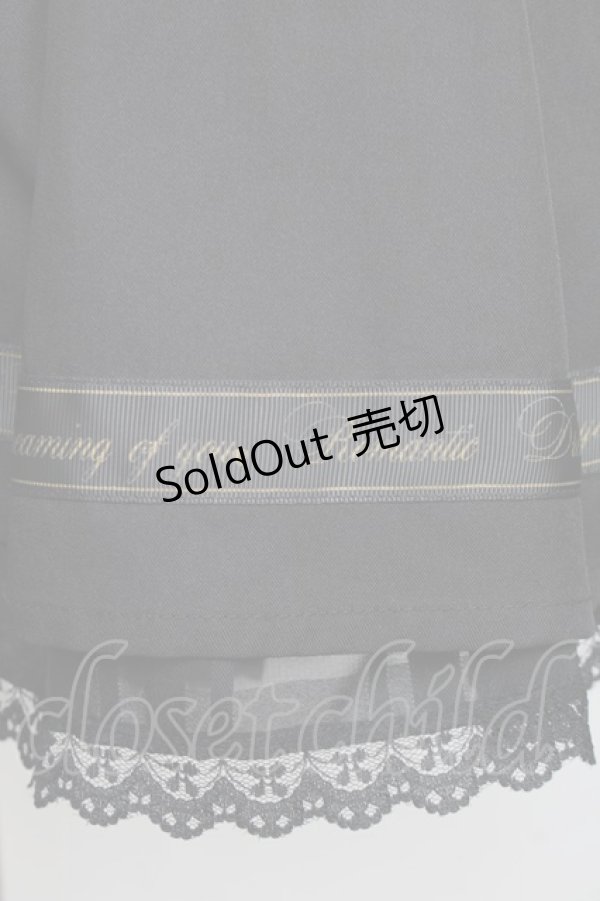 画像5: LIZ LISA / シアーチェックカシュクールスカート  黒 S-26-01-21-056-LO-SK-AS-ZS (5)