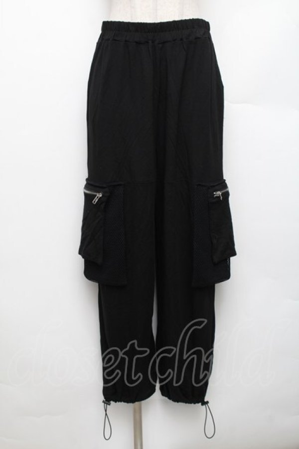 画像1: axes femme / カーゴパンツ  黒 S-26-01-21-058-AX-SK-AS-ZS (1)