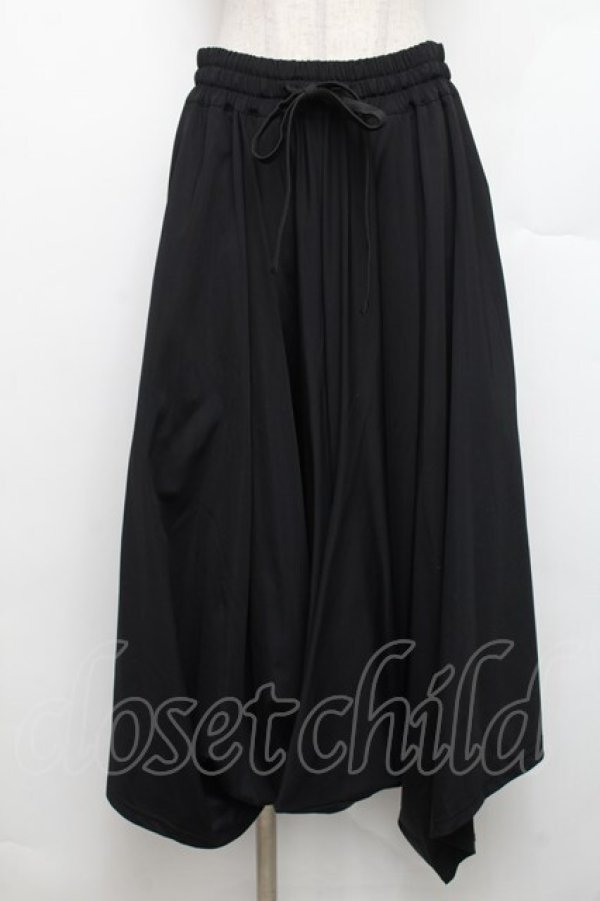 画像1: CIVARIZE / Umbraモモンガドレープパンツ  黒 S-26-01-21-059-GO-PA-AS-ZS (1)