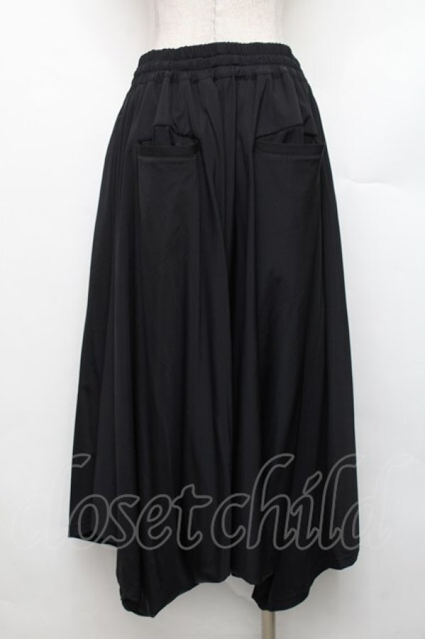 画像2: CIVARIZE / Umbraモモンガドレープパンツ  黒 S-26-01-21-059-GO-PA-AS-ZS (2)