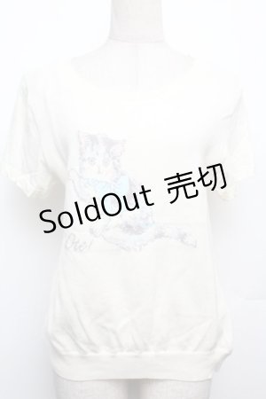 画像: Franche Lippee / ねこニット  オフ S-26-01-21-012-LO-TO-AS-ZS