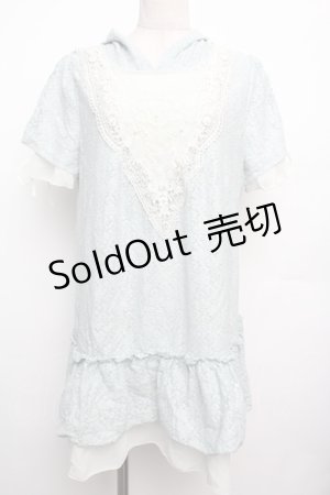 画像: axes femme / レースワンピース  グリーン S-26-01-21-016-AX-OP-AS-ZS