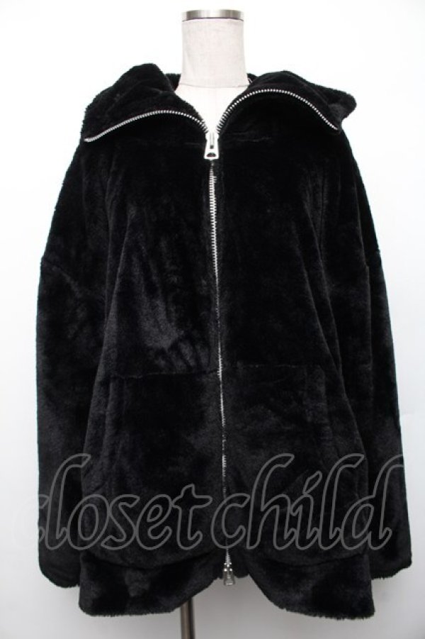 画像1: CIVARIZE / ボリュームファーブルゾンパーカー  黒 S-26-01-21-040-GO-CO-AS-ZS (1)